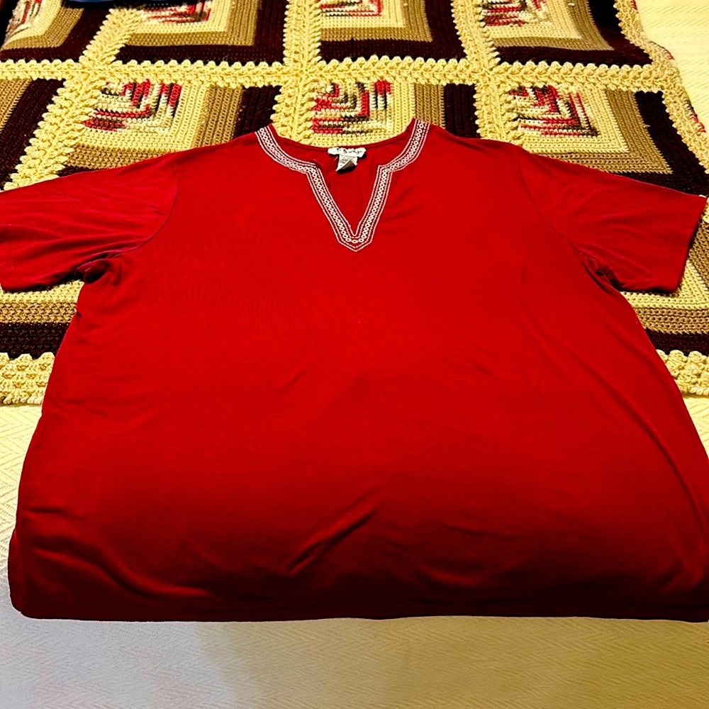 Maroon 1X C.D. Daniels Top